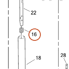 Harley-Davidson Rebound Spring