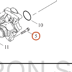 Harley-Davidson Kit-Hardware, Bolt Replace