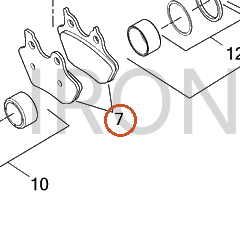 Harley-Davidson Brake Pad Kit
