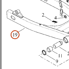 Harley-Davidson Swingarm, Assembly