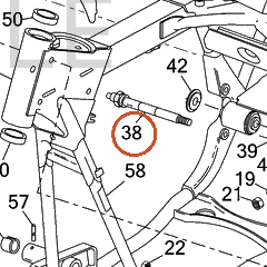 Harley-Davidson Bom Kit, Pivot Shaft