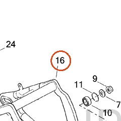Harley-Davidson Swingarm, X