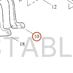 Harley-Davidson Support, Rh/Fndr, Angular/Nrw