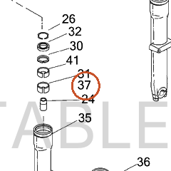 Harley-Davidson Fork Pipe Comp, Front