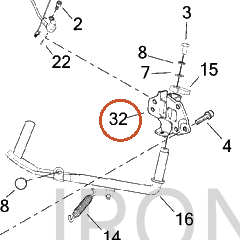 Harley-Davidson Bracket, Sidestand