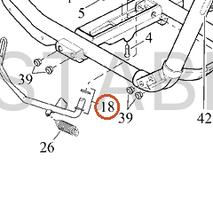 Harley-Davidson S-Stnd Assembly, Jfy, Weldment, Black