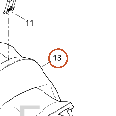 Harley-Davidson Seat, Rdr/Full, X