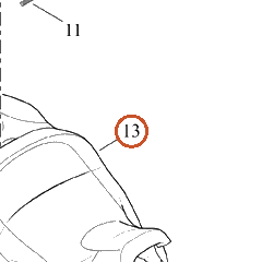 Harley-Davidson Seat, Rdr/Full, Dom, 2up