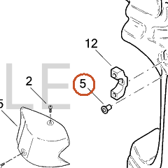 Harley-Davidson Nut, Crimp