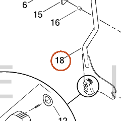 Harley-Davidson Backrest Kit, Detach, Standard