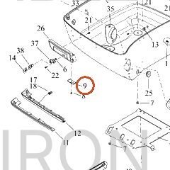 Harley-Davidson Colorless, T-Pak, Latch, Lock, Cov