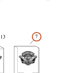Harley-Davidson Kit, T-Pak, Mount