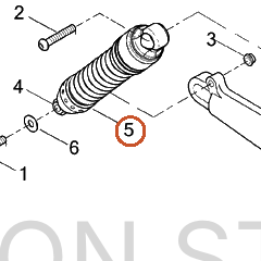 Harley-Davidson Shock, Rr