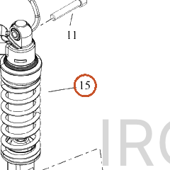 Harley-Davidson Shock, Rr, 71mm Stroke, Standard,