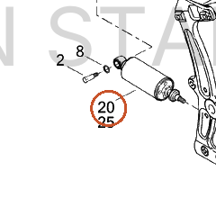 Harley-Davidson Shock Absorber Assembly, Rr