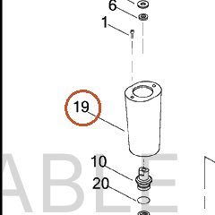 Harley-Davidson Cover Assembly, Fork Tube/Pntd