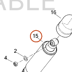 Harley-Davidson Shock Absorber, Fld
