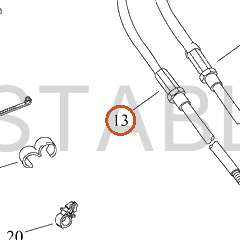 Harley-Davidson Cable, Throttle