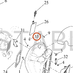 Harley-Davidson Fairing, Lower, Fascia Assembly, Rh, Sld