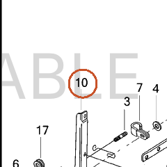 Harley-Davidson Bracket, Rh-Adjust
