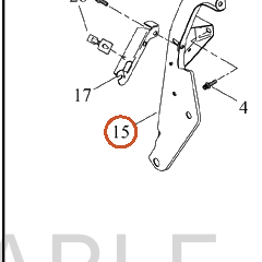 Harley-Davidson Weldment-Lh Frng Suprt