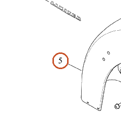 Harley-Davidson Fender, Front(Sub-Assembly)