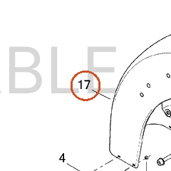 Harley-Davidson Fender, Front, Pnstrp