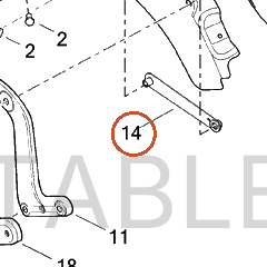 Harley-Davidson Fender, Rr, Bracket, Mounting