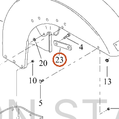 Harley-Davidson Fender Assembly, Front, W/Nameplt Holes