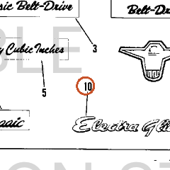 Harley-Davidson Nameplate, Front Fndr