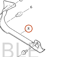 Harley-Davidson Debris Deflector