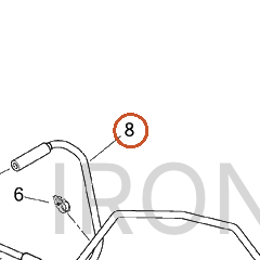 Harley-Davidson Hose, Carbon Cstr, Purge