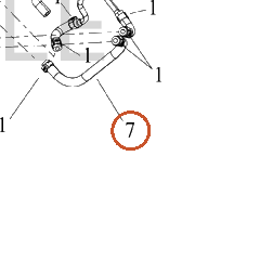 Harley-Davidson Hose, Carbon Cstr, Cstr To Prg S