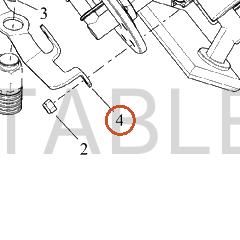 Harley-Davidson Bracket, Fuel/Intk Mounting, Assembly