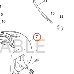 Harley-Davidson F'tank Assembly, W/Medallions