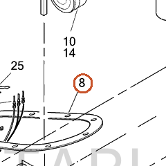 Harley-Davidson Gasket, Top Plate