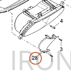 Harley-Davidson Bezel, Hdlt, X