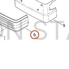 Harley-Davidson Trim, Misc Deco, Battery Cover