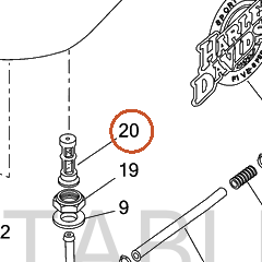 Harley-Davidson Filter, Fuel Valve