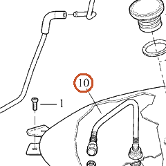 Harley-Davidson Valve, Fuel, Assembly