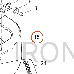 Harley-Davidson Oil Tank Assembly, Pntd
