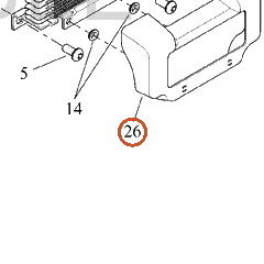 Harley-Davidson Cover, Oil Cooler