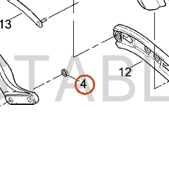 Harley-Davidson Spacer Support Cover