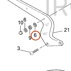 Harley-Davidson Washer, Flat