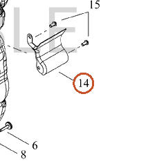 Harley-Davidson Shield, Exhaust, Fuel Tank