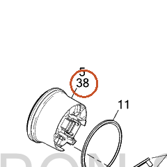 Harley-Davidson Speedo, 4 Inch Dual, Calibrate