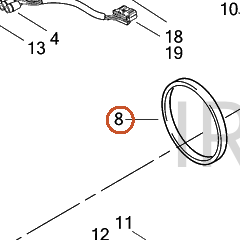 Harley-Davidson Gasket Speedo/Tach