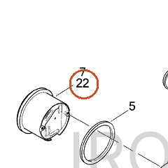 Harley-Davidson Speedo, Dual, Calib/Spun Alum