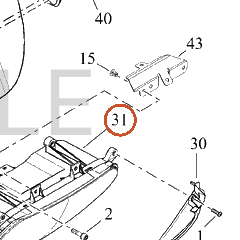 Harley-Davidson Headlamp, Led, Dom/Hdi, Reg 11