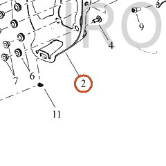 Harley-Davidson Bracket, Hdlt Sprt, Cup